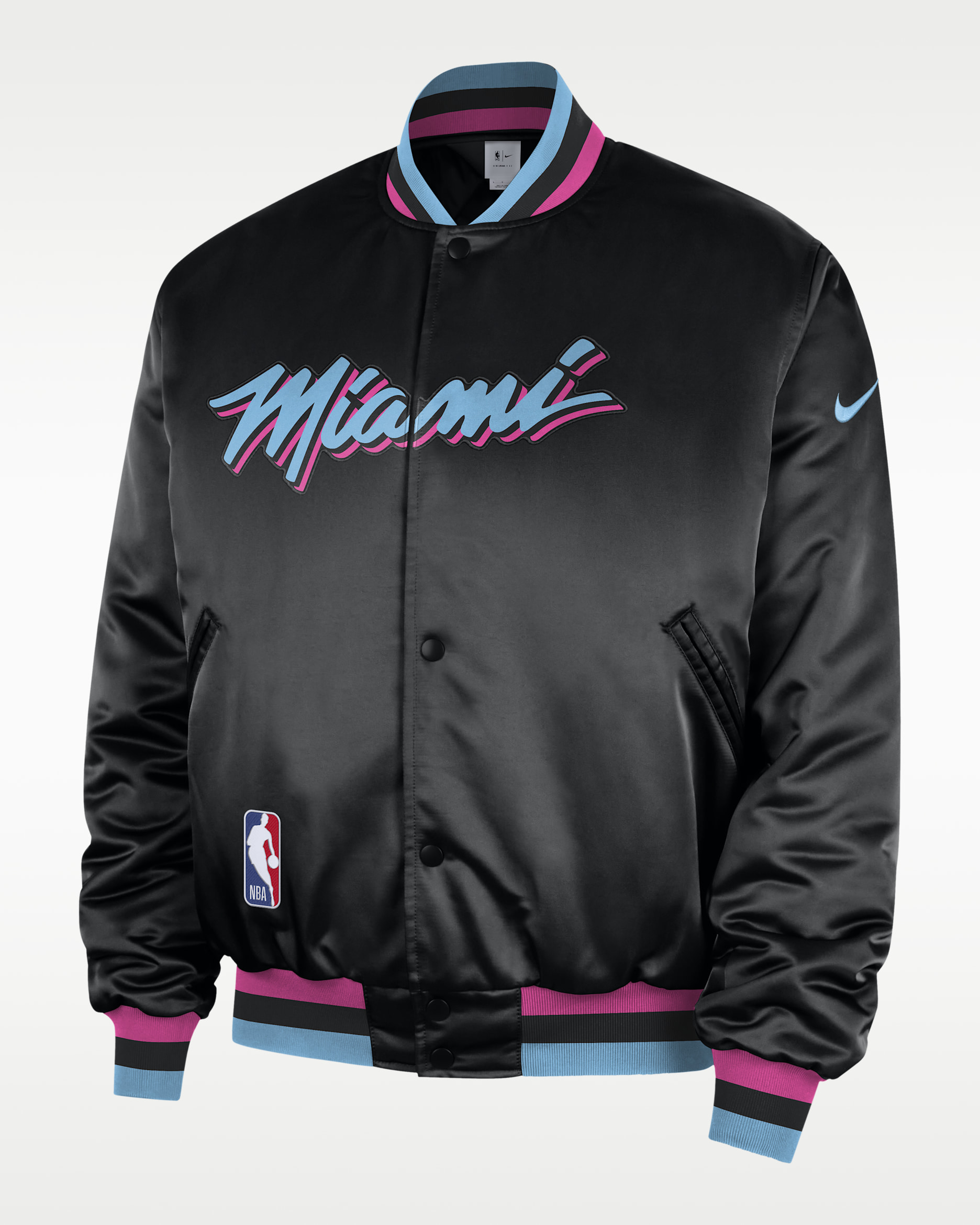 Nike Miami Heat スタジャンcityedition XL Miami Heat City Edition Men's Nike NBA Premium Jacket. Nike.com